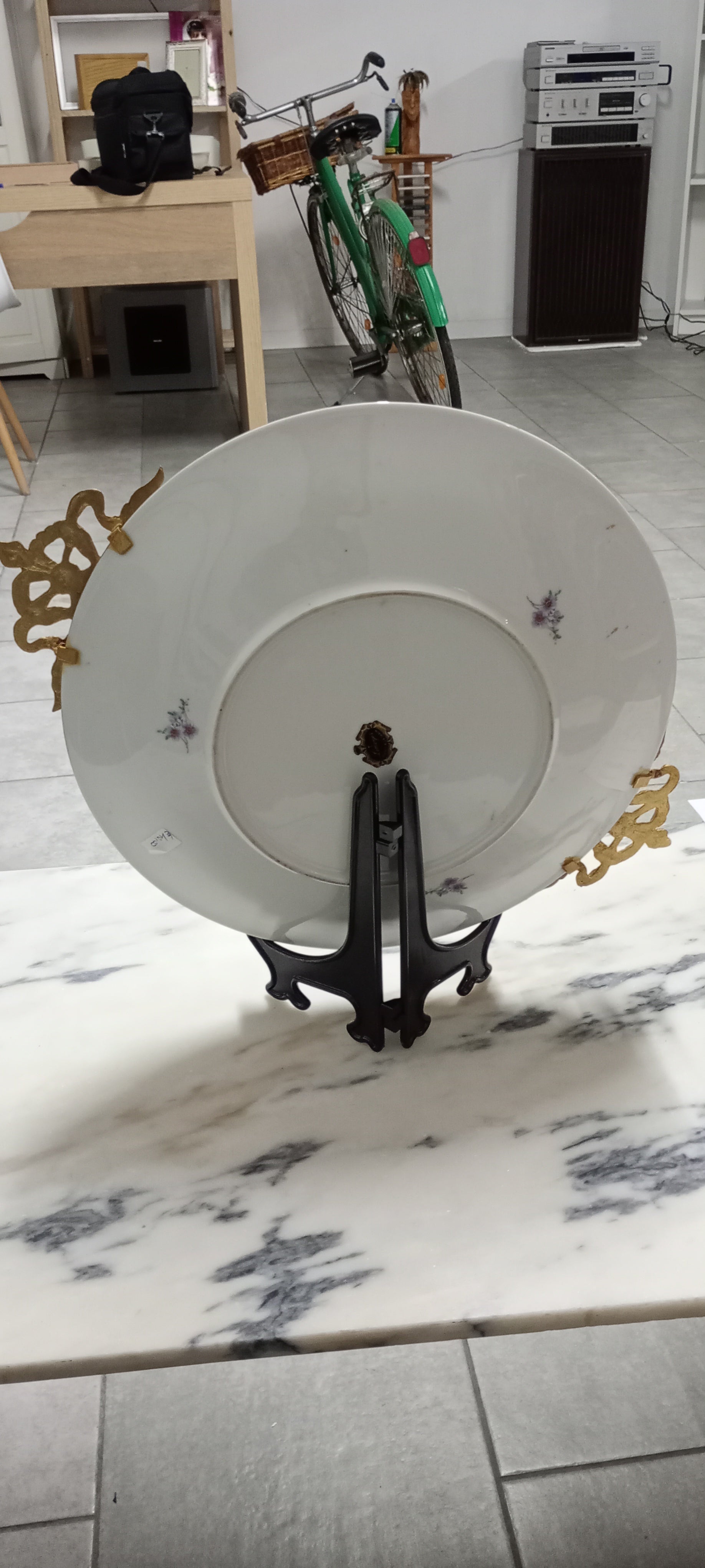 Piatto in ceramica anni 60