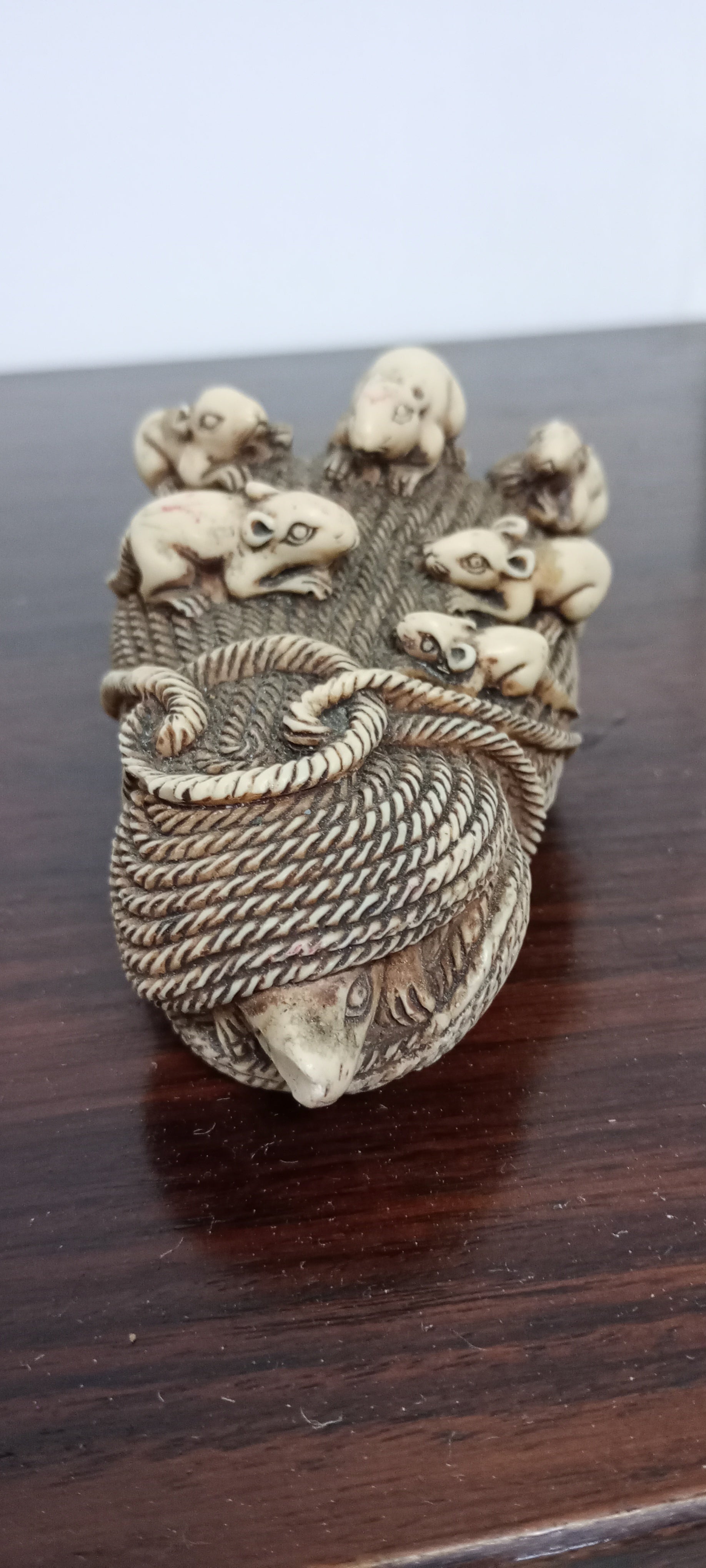 Netsuke statuetta in resina