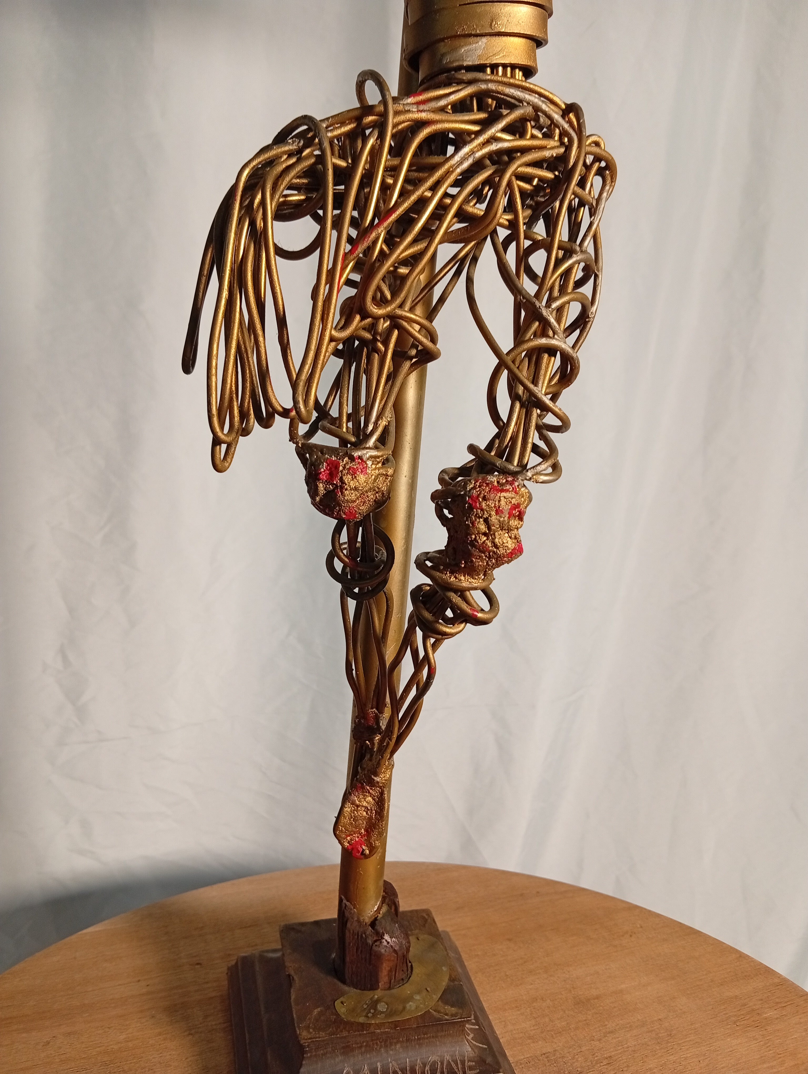 Scultura arte moderna Cristo